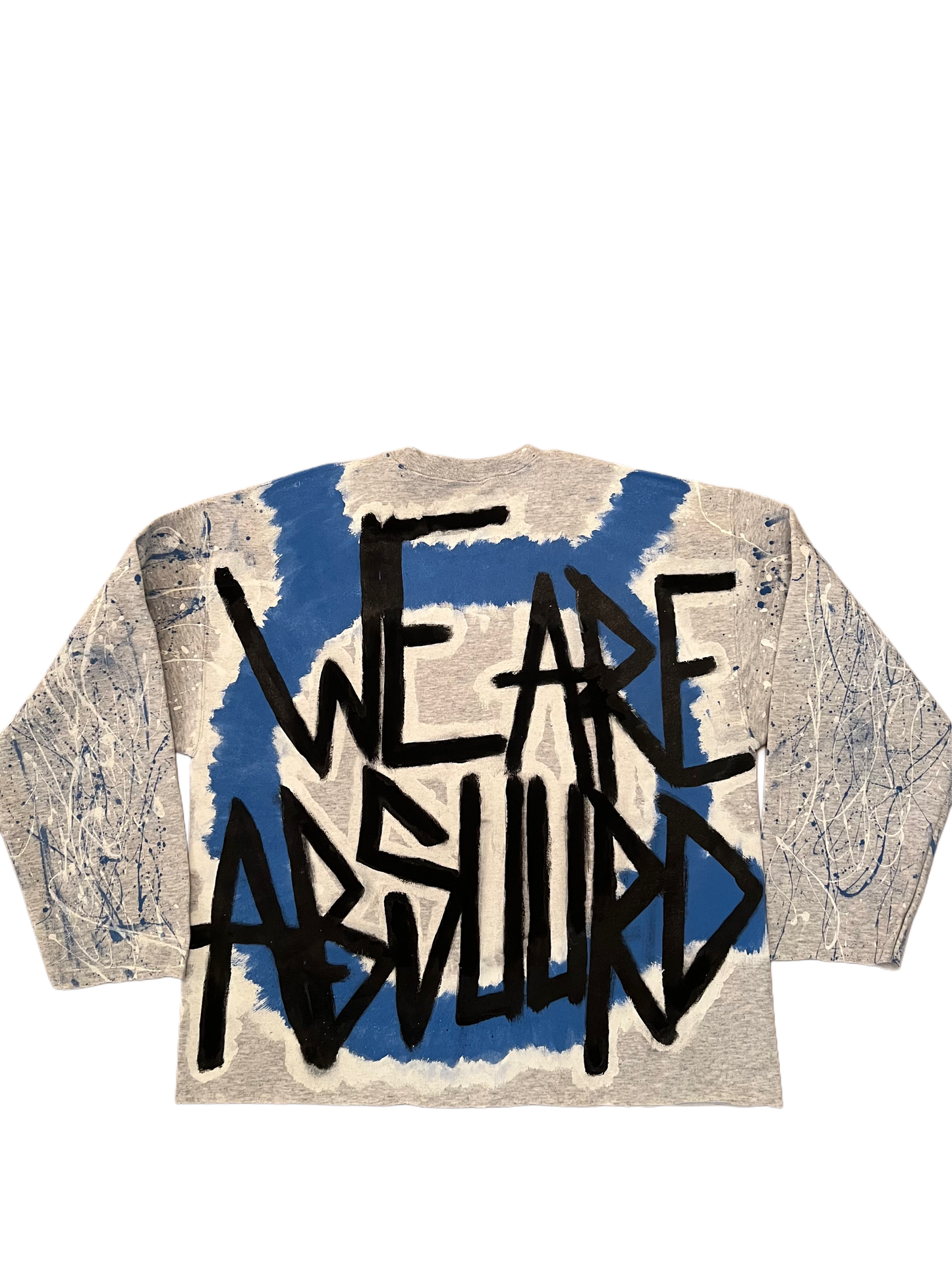 we are absuurd “thunder”  cropped longsleeve